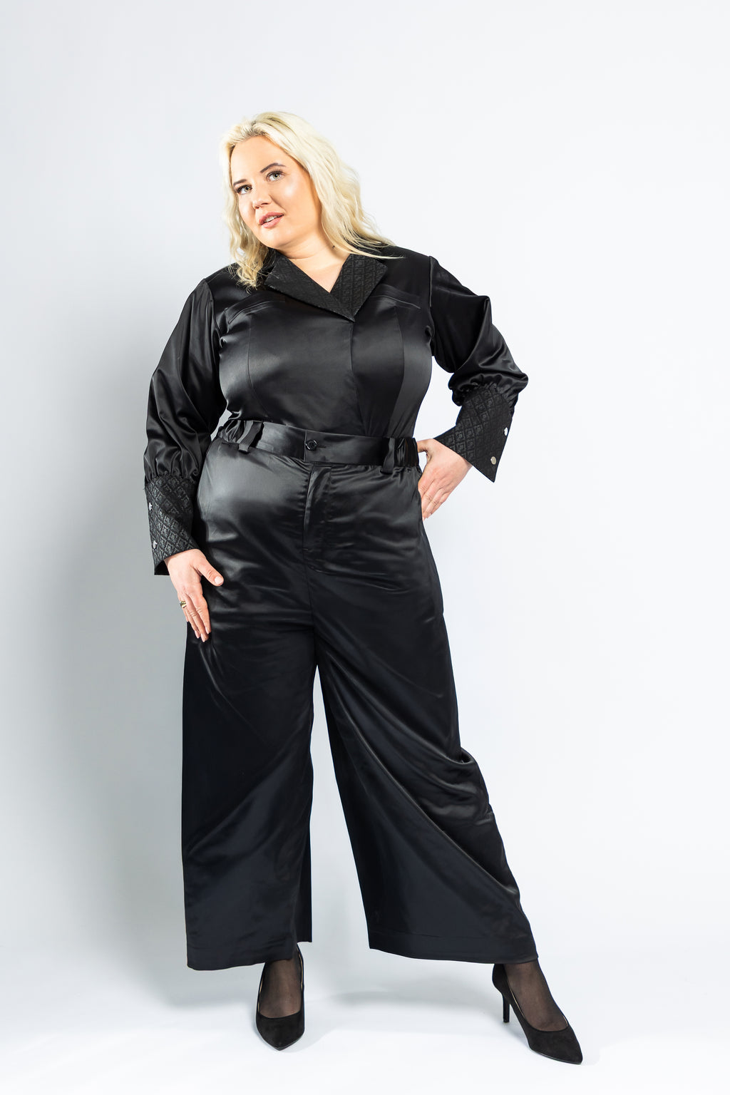 Povel Satin Lady Trouser