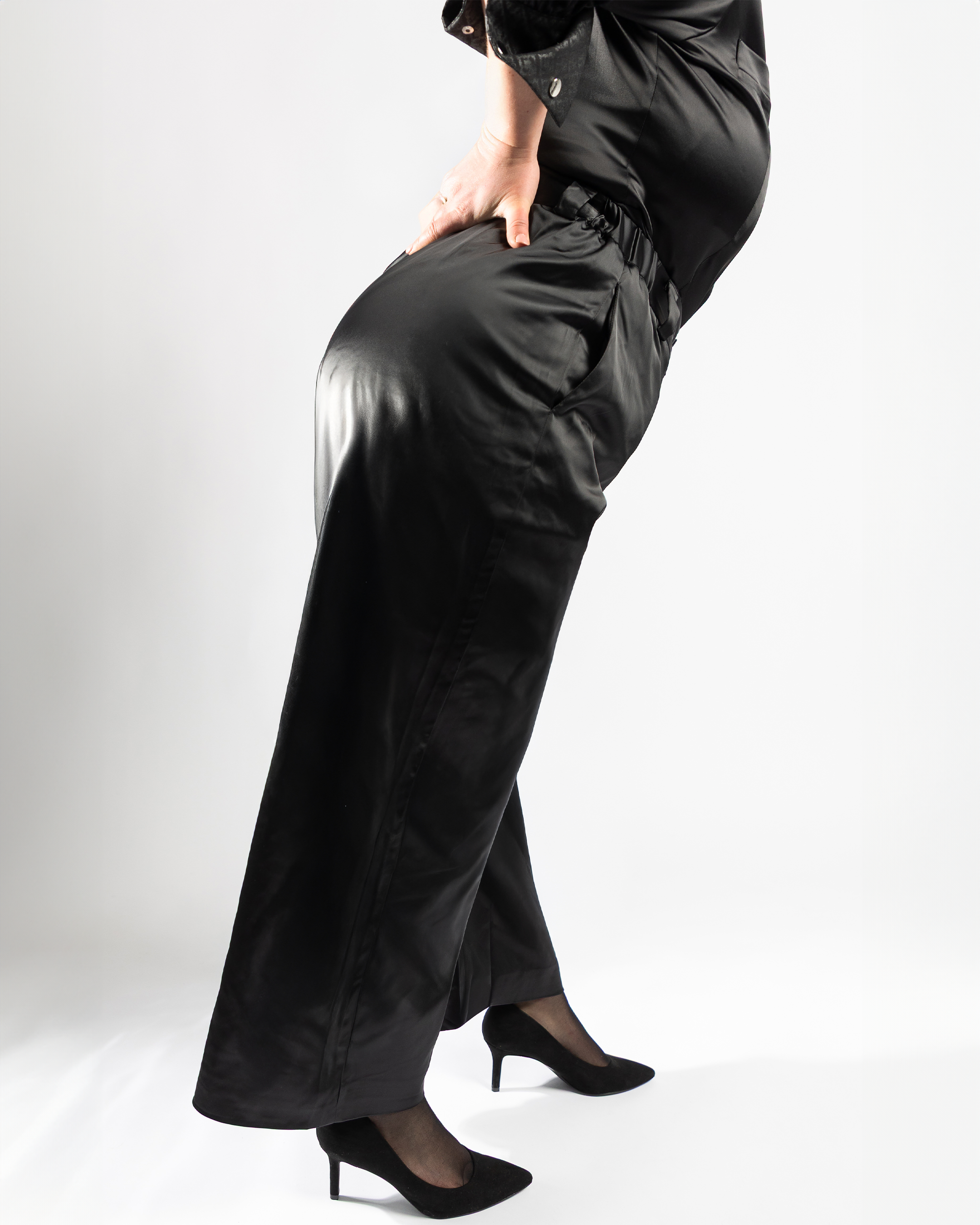 Povel Satin Lady Trouser